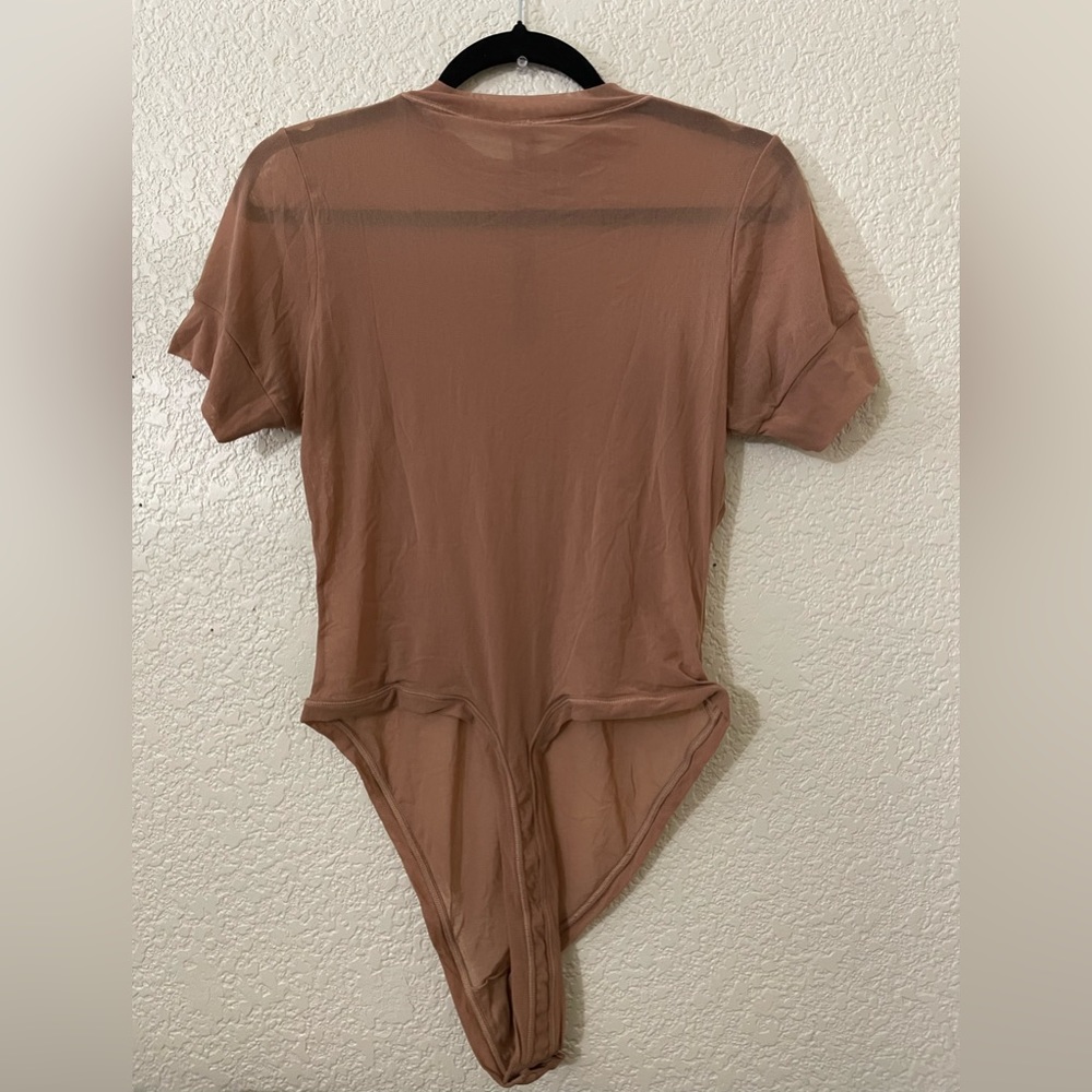 NWT Skims Summer Mesh Sheer Bodysuit in Sienna Size 3XL - Picture 5 of 7